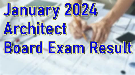 Architect Board Exam Result January 2024 – ALE Passers.
